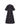 Cotton Poplin Long Shirt Dress - Black-Dress-Ganni-Butler Loftet