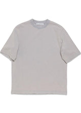 T-shirt met ronde hals, ontspannen unisex pasvorm - Dusty Purple-T-shirts-Acne Studios-Butler Loftet