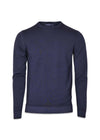 Crewneck Merino - Notte-Knitwear-Daniele Fiesoli-Butler Loftet