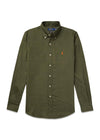 Custom Fit Linnen Overhemd - Groen-Overhemden-Ralph Lauren-Butler Loftet