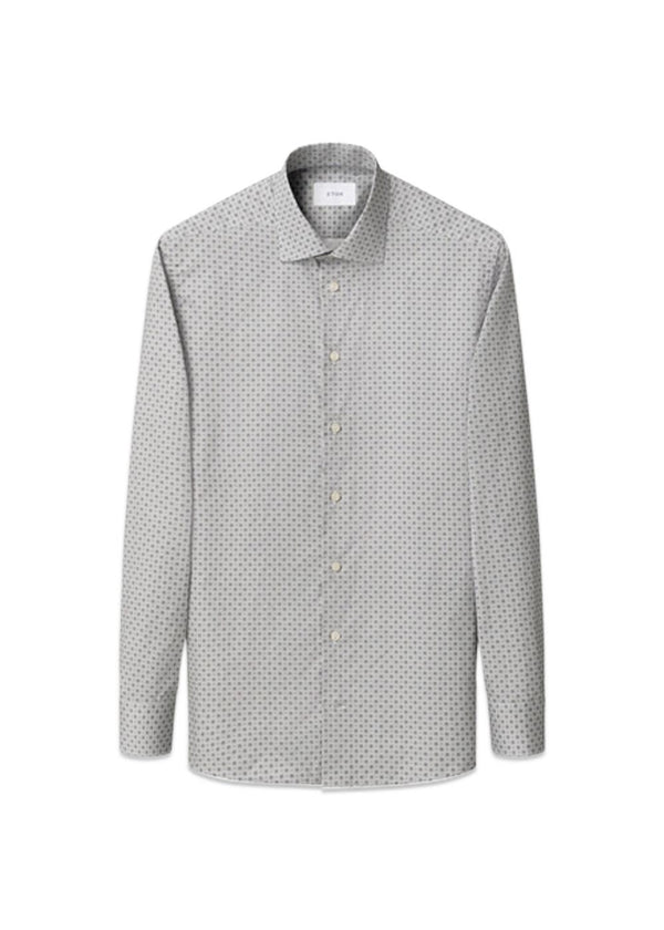 Cut Away Single Slim - Beige-Overhemden-Eton-Butler Loftet