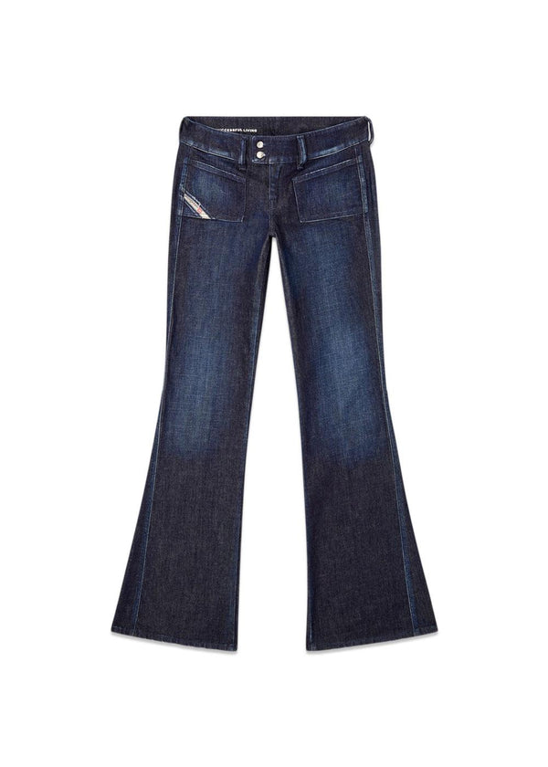 D-HUSH - Donkerblauw-Jeans-Diesel-Butler Loftet