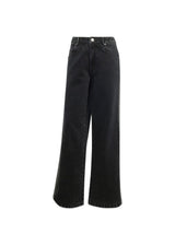 DENIM 3S PANT - True Black Denim-Broek-Adidas Originals-Butler Loftet