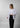 DERRIS - Zwart Wit Mix-shirts-door Malene Birger-Butler Loftet