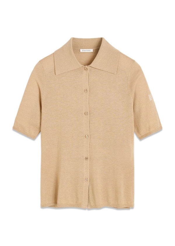 DOTTA - Donkerzandblouses-door Malene Birger-Butler Loftet