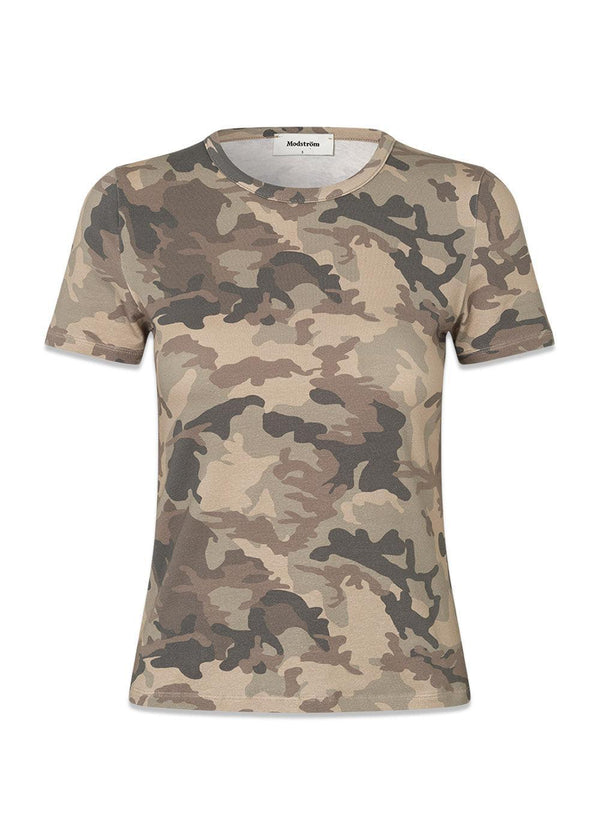 T-shirt met Daemd-print - Camo-T-shirts-Modström-Butler Loftet