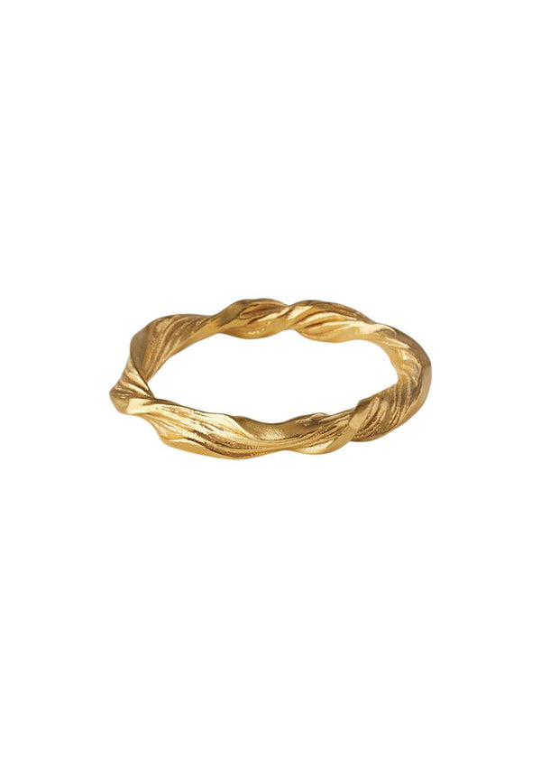 Dancing Wave Ring - Verguld-Sieraden-Pernille Corydon-Butler Loftet