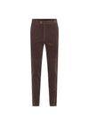 Denz-broek van Oscar Jacobson - gebakken beige. Koop hier een broek.