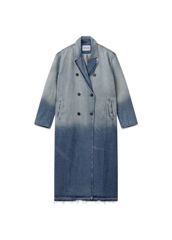 Dip Dye Blazer - Dip Dyed Denim-Outerwear-H2O Fagerholt-Butler Loftet