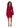 Dirina Big Flower Mesh Dress - Red-Dress-Neo Noir-Butler Loftet