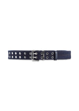 Riem met dubbele oogjes Denim - Donker Marine-Belts-Ganni-Butler Loftet