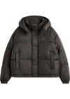 Dyngja Down W cropped jack - Licorice-Outerwear-66 North-Butler Loftet