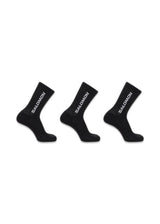 EVERYDAY CREW 3-PACK - Zwart / Zwart / Zwart-Sokken/kousen-Salomon-Butler Loftet