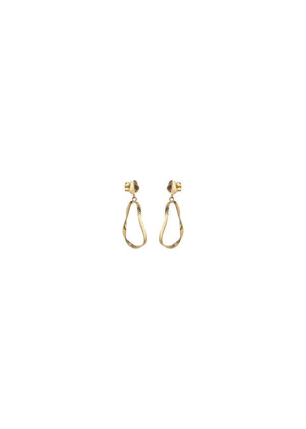 Earring, Aloma Small - 925S/Gp/M-Jewellery-ENAMEL Copenhagen-Butler Loftet