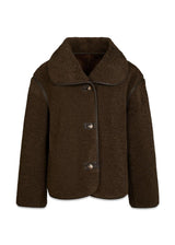 Edmund Teddy Jacket - Donkerbruin-Bovenkleding-Neo Noir-Butler Loftet