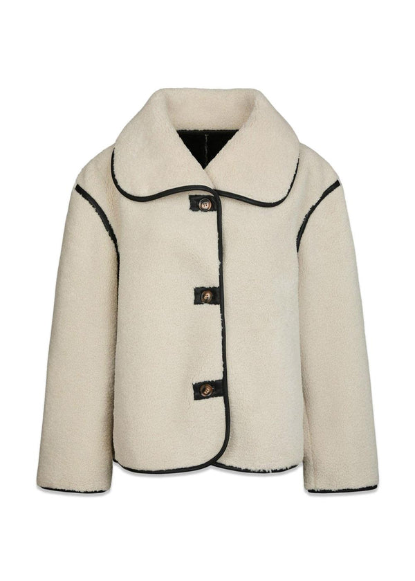 Edmund Teddy Jacket - Ivoor-Bovenkleding-Neo Noir-Butler Loftet