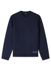Edward Pullover - Dark Navy-Knitwear-A.P.C-Butler Loftet