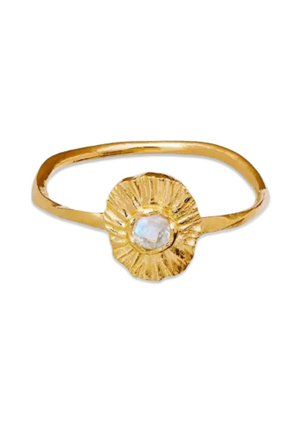Elin ring - Goldplated-Jewellery-Maanesten-Butler Loftet