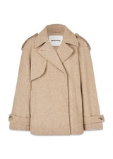 EsmundMD twill jasje - Beige Twill Melange-Bovenkleding-Modström-Butler Loftet