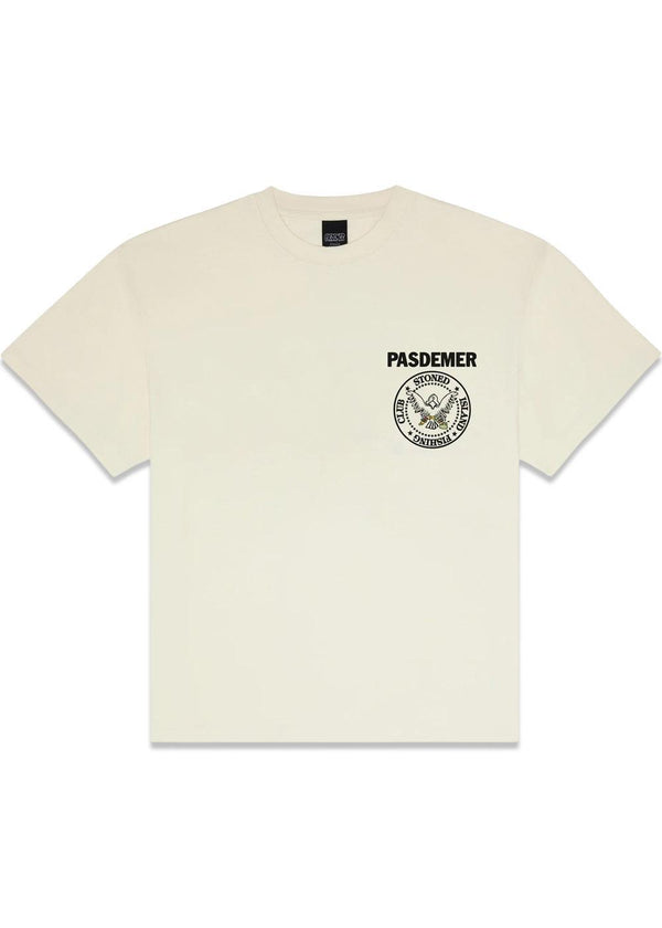FISHING CLUB TEE - Crème-T-shirts-Pas de Mer-Butler Loftet