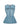 FLARED DENIM TOP - Hortensia (blauw)-Top-Rotate-Butler Loftet