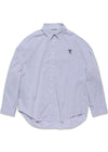 FN-MN-SHIR000828 - Blauw/Zwart-Overhemden-Acne Studios-Butler Loftet