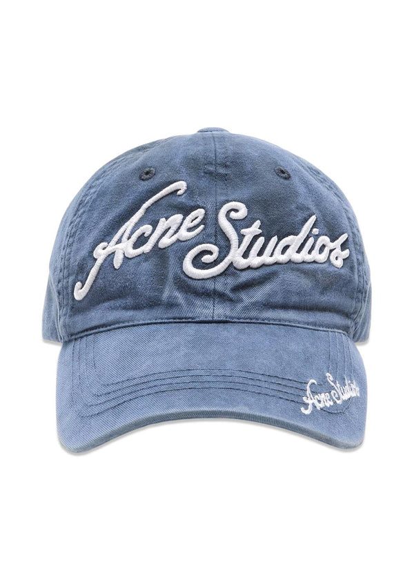 FN-UX-HATS000339 - Diepblauw-Hoofddeksel-Acne Studios-Butler Loftet