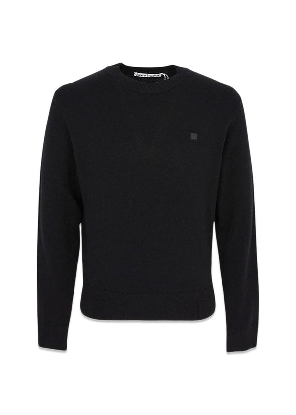 FN-UX-KNIT000034 - Zwart-Gebreide kleding-Acne Studios-Butler Loftet