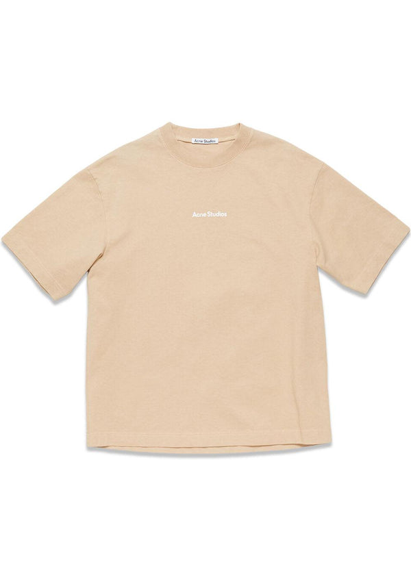 FN-UX-TSHI000051 - Tarwebeige-T-shirts-Acne Studios-Butler Loftet