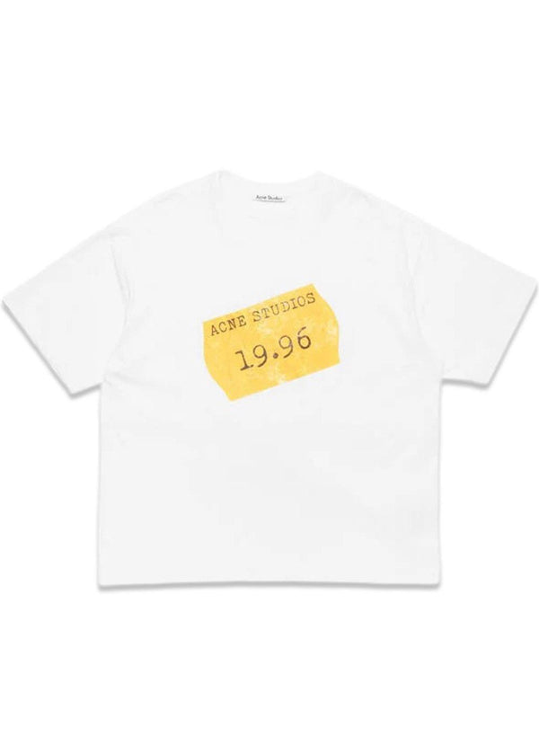 FN-UX-TSHI000149 - Optisch Wit-T-shirts-Acne Studios-Butler Loftet