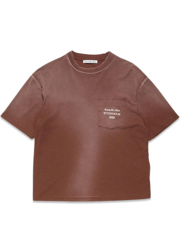 FN-UX-TSHI000289 - Chocoladebruin-T-shirts-Acne Studios-Butler Loftet