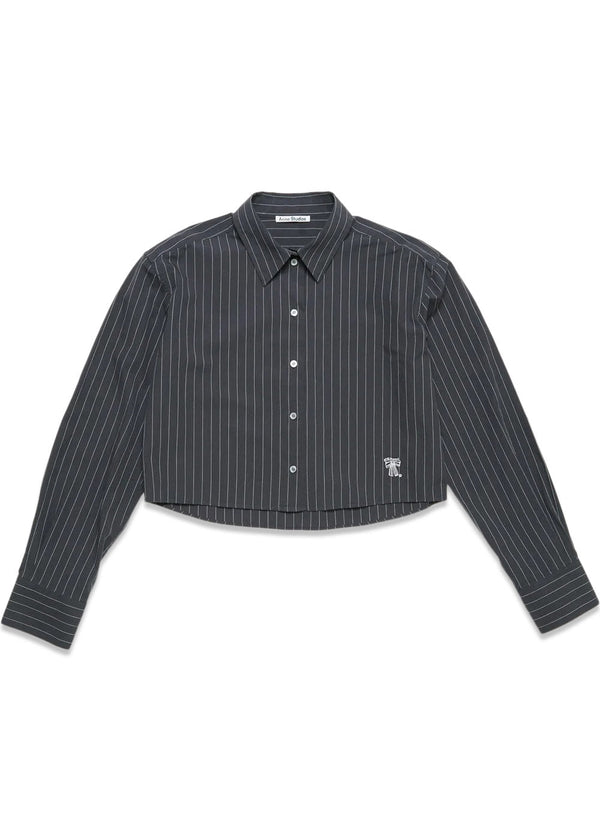 FN-WN-BLOU001120 - Zwart/Wit-Overhemden-Acne Studios-Butler Loftet