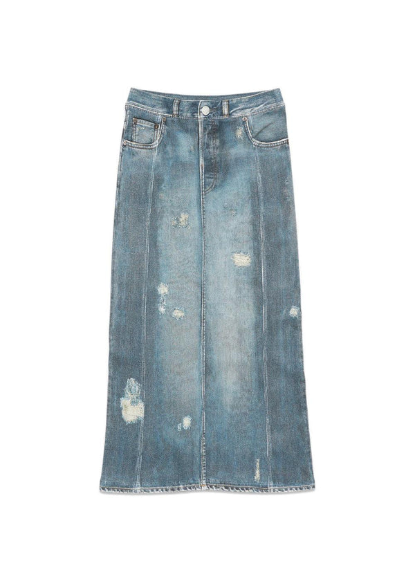 FN-WN-SKIR000661 - Denimblauwe rokken-Acne Studios-Butler Loftet