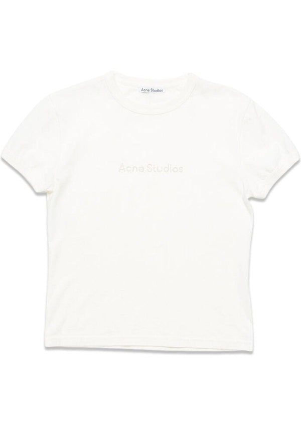FN-WN-TSHI000772 - Koud Wit-T-shirts-Acne Studios-Butler Loftet