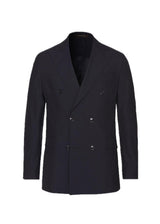 Farris Blazer - Marine-Bovenkleding-Oscar Jacobson-Butler Loftet