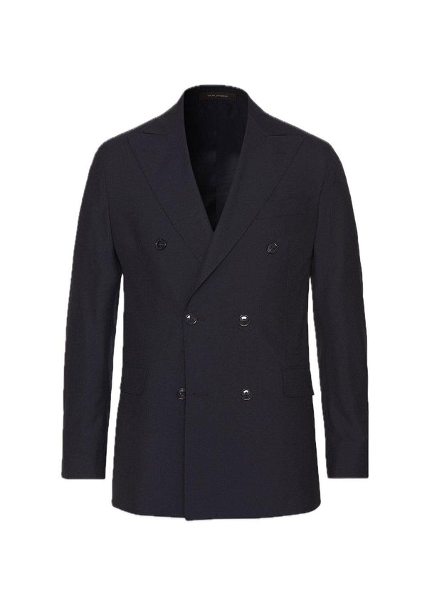 Farris Blazer - Marine-Bovenkleding-Oscar Jacobson-Butler Loftet