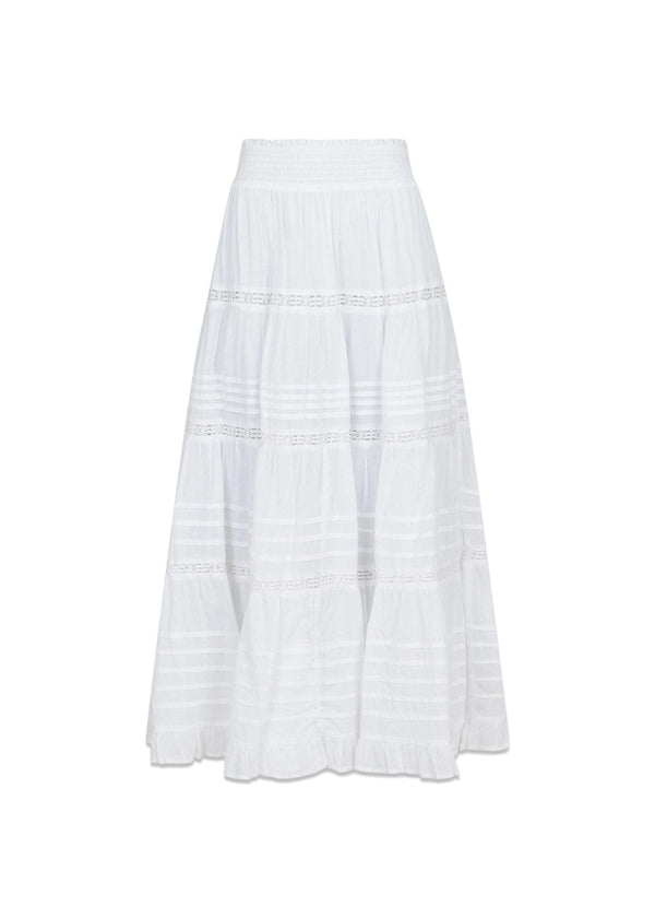 Felicia S Voile Rok - Wit-Rokken-Neo Noir-Butler Loftet