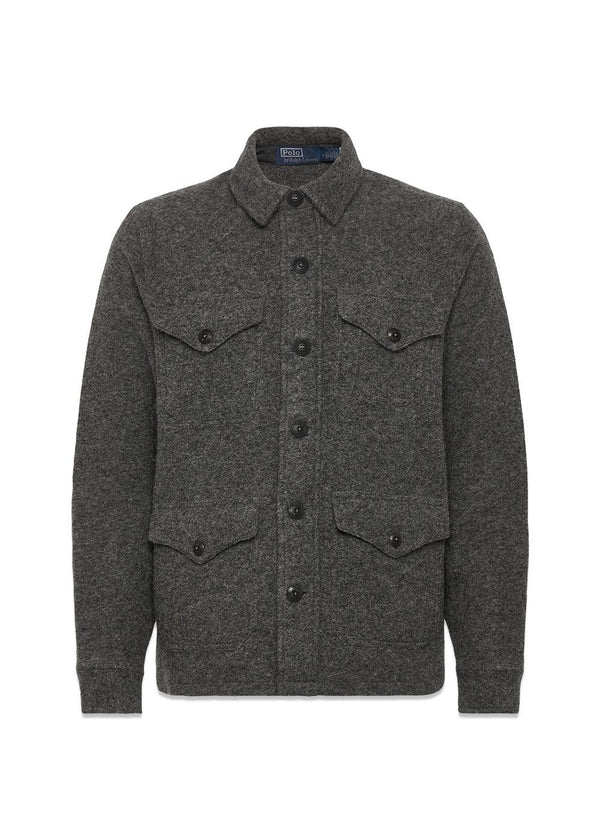 Gevilte wolmix dikke jas - Grijs-Bovenkleding-Ralph Lauren-Butler Loftet