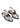 Vrouwelijke Gesp Ballerina Metallic - Zilver-Schoenen-Ganni-Butler Loftet
