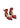 Vrouwelijke gesp open gesneden pomp Naplack - Racing Red-Shoes-Ganni-Butler Loftet