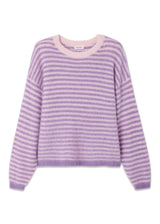 Femme pulls nenybay - Striped Rosebud-Knitwear-American Vintage-Butler Loftet
