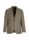 Ferry Patch Zachte Blazer - Peanut Beige-Bovenkleding-Oscar Jacobson-Butler Loftet