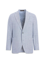 Ferry Patch Zachte Blazer - Hemelsblauw-Blazers-Oscar Jacobson-Butler Loftet
