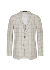 Ferry Soft Blazer - Creme White-Blazers-Oscar Jacobson-Butler Loftet