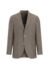 Ferry Zachte Blazer - Dusk Brown-Blazers-Oscar Jacobson-Butler Loftet