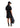 Fiona Rib-Tech Dress - Black-Dress-Woodbird-Butler Loftet