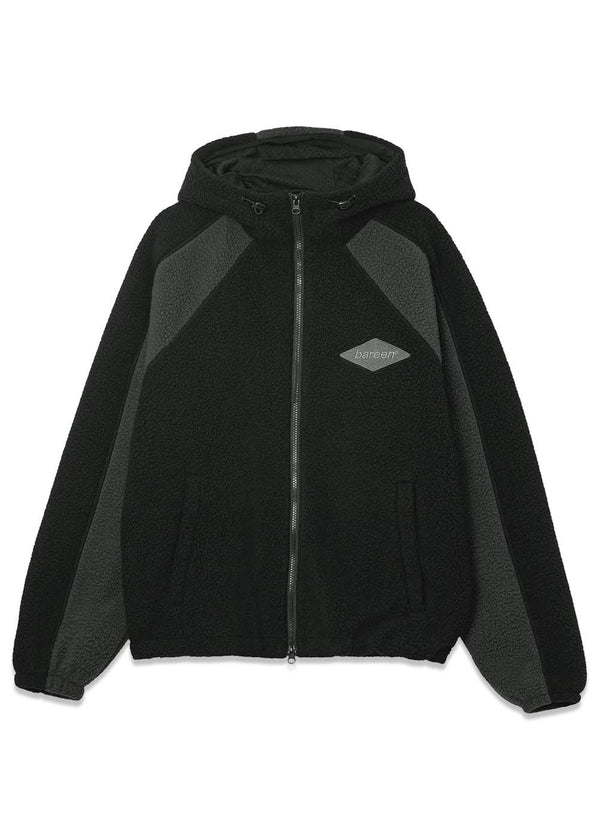 Fleecejack - Tweekleurig - Bristol Black-Outerwear-Bareen-Butler Loftet