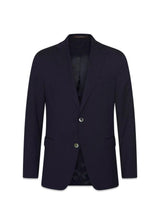 Fogerty blazer van Oscar Jacobson - marineblauw. Koop hier blazers.