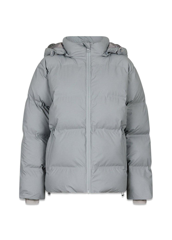 Fox C Puffer Jacket - Lichtgrijs-Bovenkleding-Neo Noir-Butler Loftet