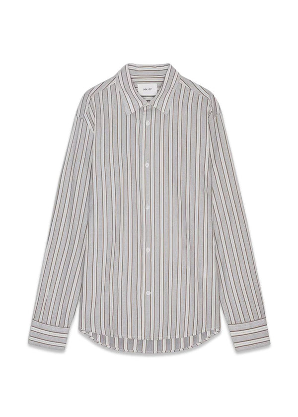 Freddy NO PKT 5973 - Bruine Gestreepte Shirts-Nn. 07-Butler Loftet